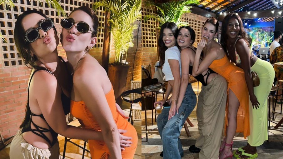 Ana Clara recebeu Juliette e mais famosas em festa de aniversário