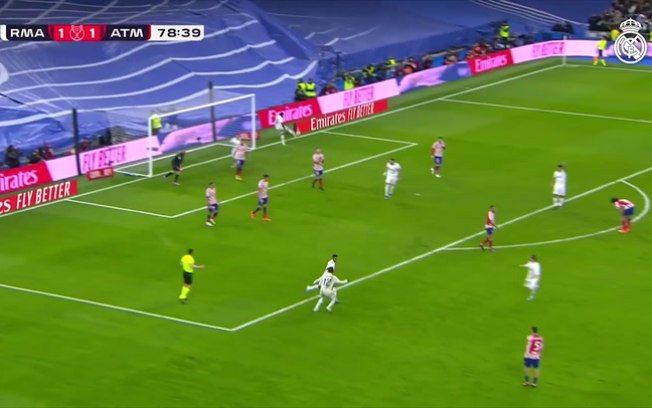 Veja golaço de Rodrygo na vitória do Real Madrid sobre o Atlético de Madrid na Copa Del Rey