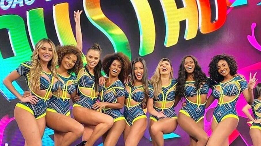 Bailarinas do 'Domingão do Faustão'