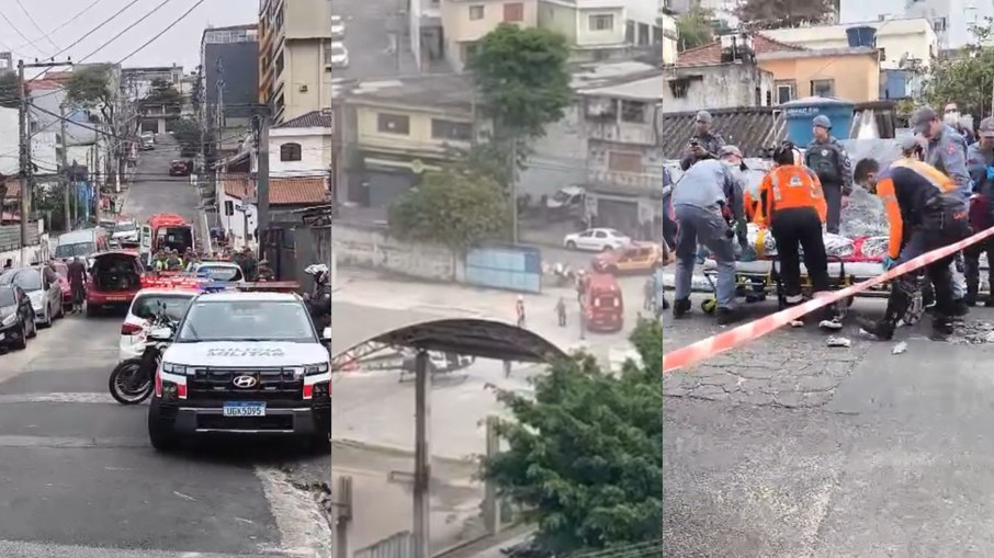 Homem é baleado em tentativa de roubo na Zona Norte de São Paulo. Homem é baleado em tentativa de roubo na Zona Norte de São Paulo.