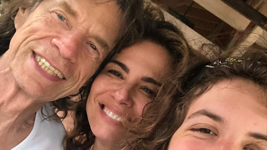 Luciana Gimenez celebra aniversário de 80 anos do ex Mick Jagger