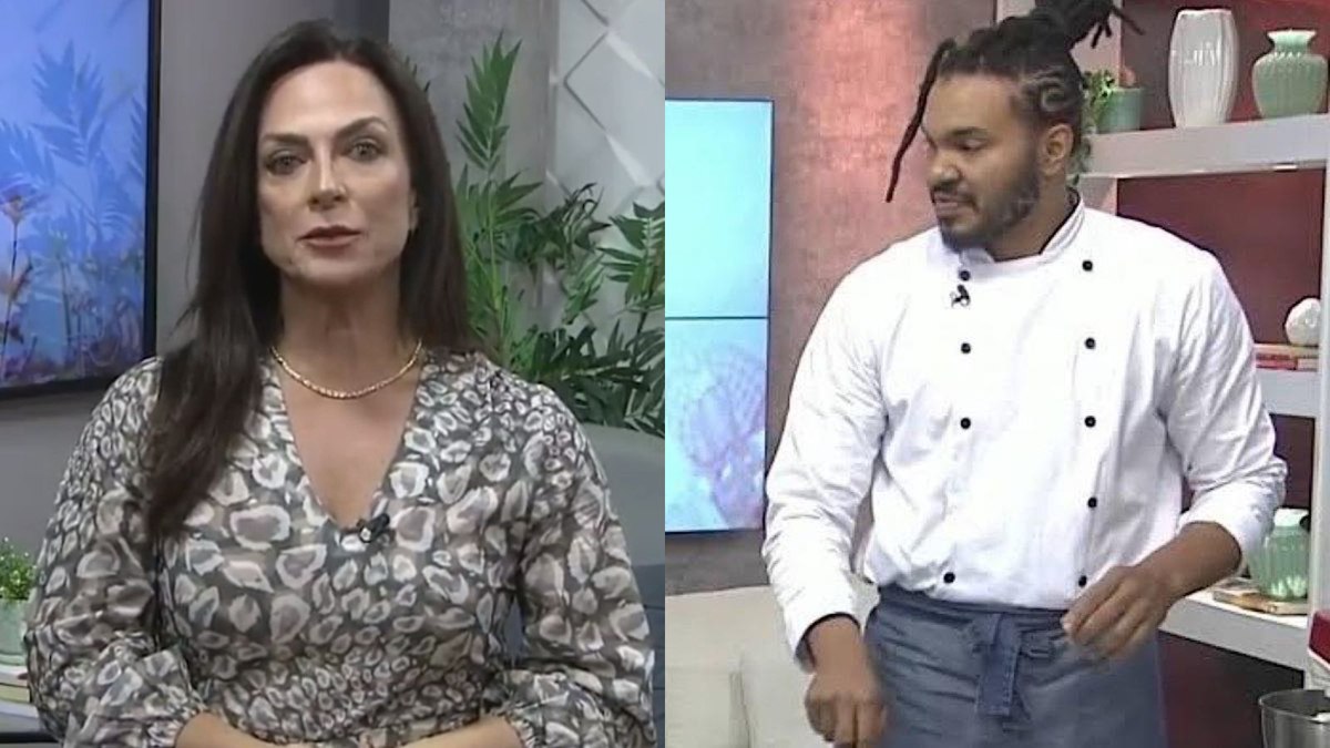 Cláudia Tenório e Esdras De Lúcia se envolveram em polêmica em programa na Rede Viva