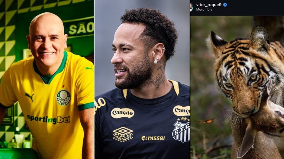 Marcos, Neymar, e post homofóbico feito por Vitor Roque Marcos, Neymar, e post homofóbico feito por Vitor Roque