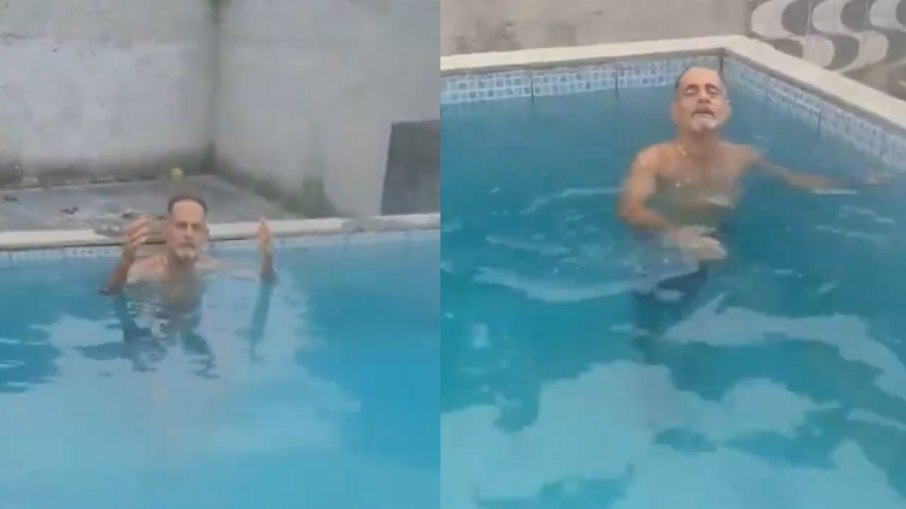 Edmilson do Amparo foi encontrado morto na piscina