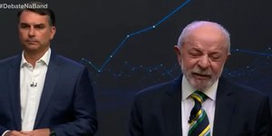 Após 20 anos, Band quebra recorde com debate entre Lula e Flávio