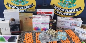 Canetas emagrecedoras: PRF intercepta carga ilegal em Joinville