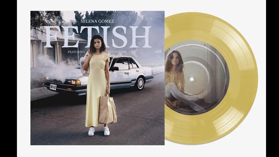 Selena Gomez lança o single 'Fetish' em vinil compacto colorido