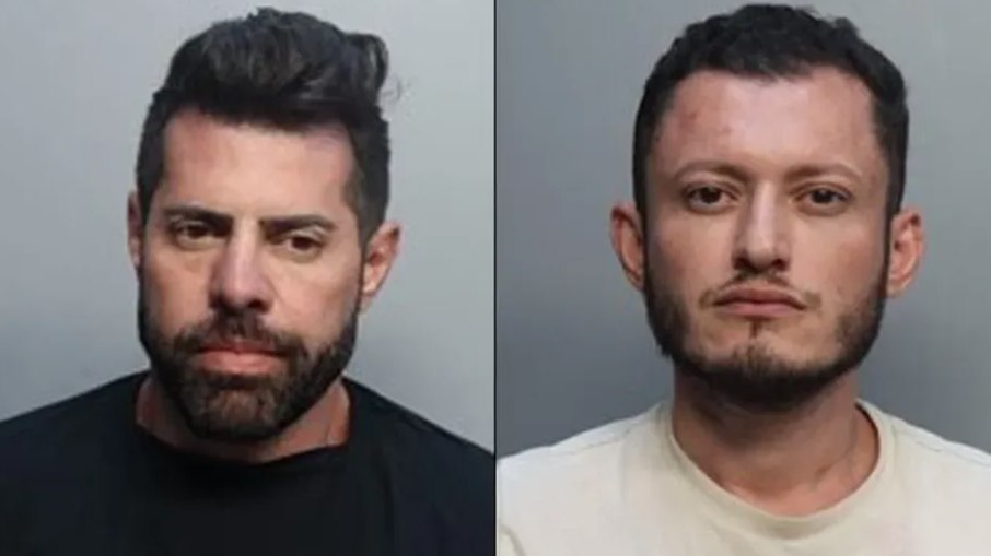 O comissários Marcelo Chaves e Ronald Maldonado foram presos em Miami