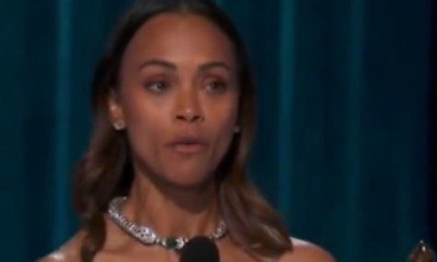 Zoe Saldaña afirma que Oscar conquistado é trans
