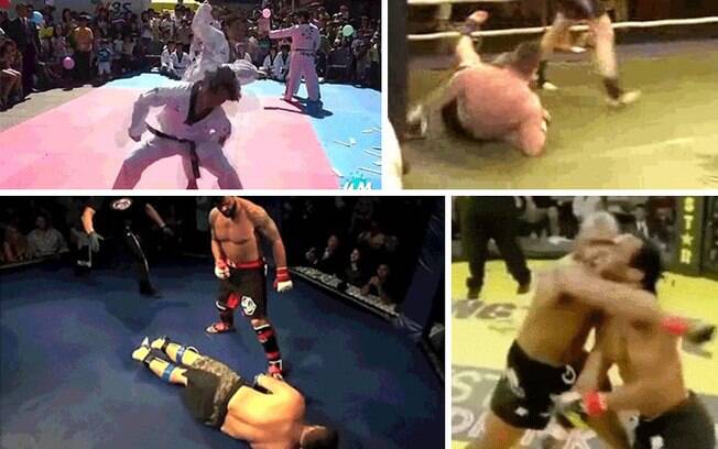 Veja imagens de uma luta fail e dê bastante risada