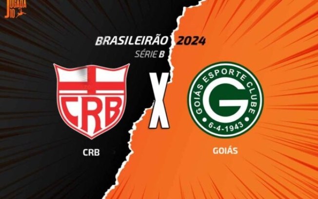 CRB e Goiás se enfrentam neste sábado, em Maceió, com objetivos opostos na Série B