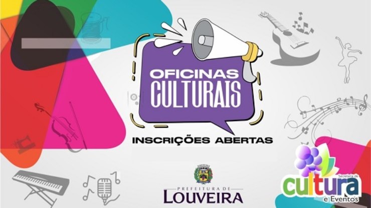 Louveira abre vagas gratuitas em oficinas culturais