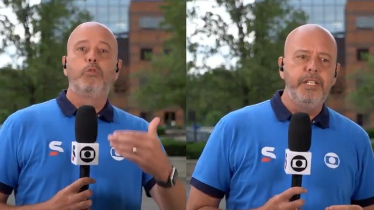 Alex Escobar passa mal ao vivo na Globo; entenda o que aconteceu