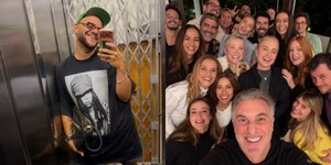 Gominho sobre foto de Huck: "A Preta que eles andavam morreu"