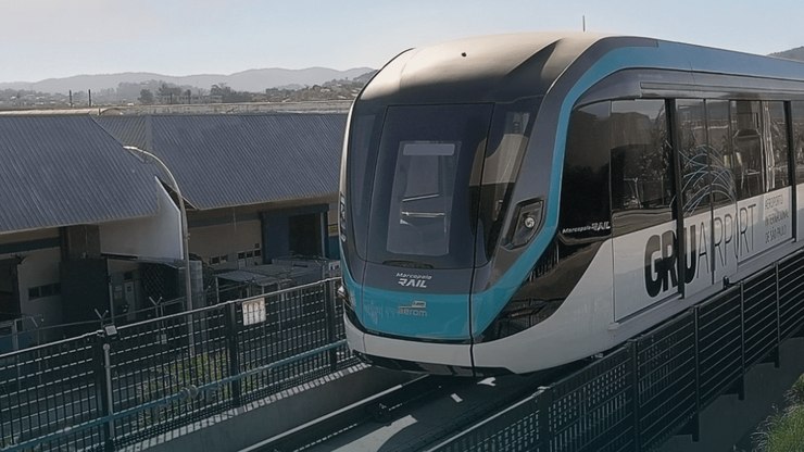 Aeromovel da CPTM a Aeroporto de Guarulhos entra em funcionamento