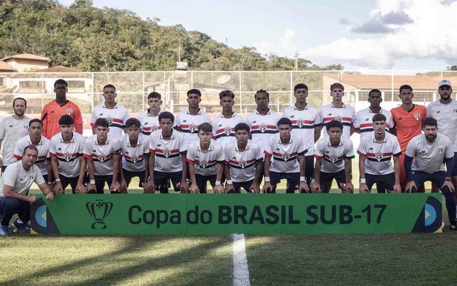 São Paulo é finalista do mata-mata nacional na categoria sub-17