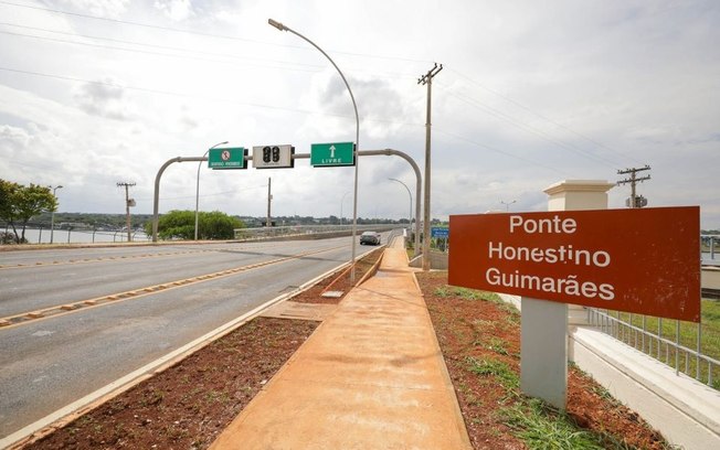 Ponte Honestino Guimarães ficará interditada na tarde de sábado (13)