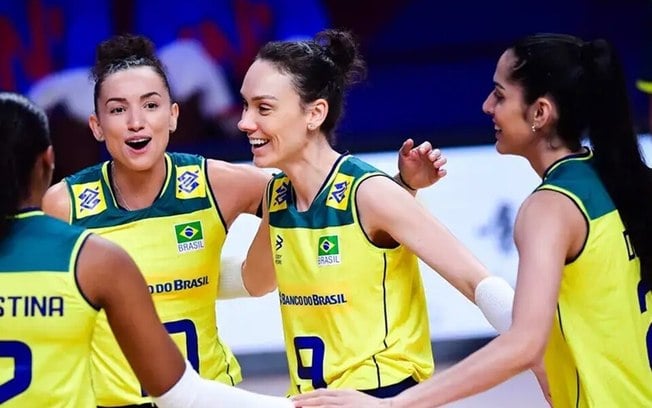 Brasil bate a Holanda pela Liga das Nações feminina de vôlei