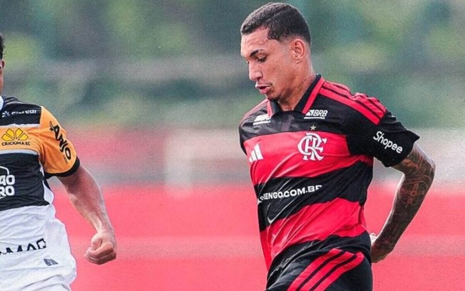 Flamengo goleia o Criciúma e bota nove dedos nas quartas da Copa do Brasil Sub-20 Flamengo goleia o Criciúma e bota nove dedos nas quartas da Copa do Brasil Sub-20