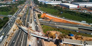 Acesso provisório da Dutra no km 205 é fechado até amanhã (24)