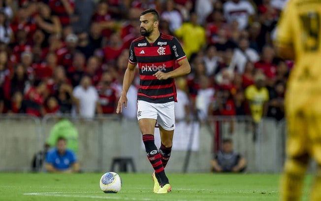 Fabrício Bruno em campo pelo Flamengo