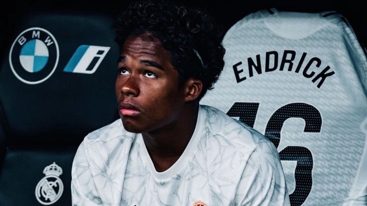 Real Madrid volta atrás e congela ida de Endrick ao Lyon Real Madrid volta atrás e congela ida de Endrick ao Lyon