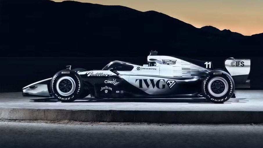 Cadillac revela pintura do carro para temporada de 2026 Cadillac revela pintura do carro para temporada de 2026