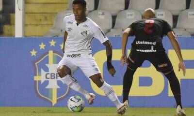 Com Robinho presente no estádio, Santos é derrotado pelo Atlético-GO