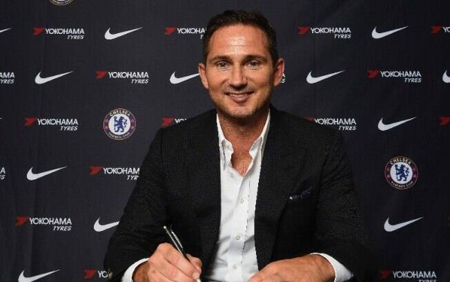 Frank Lampard é o novo técnico do Chelsea