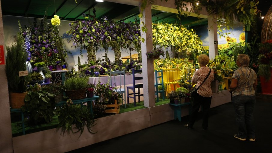 Flores e plantas ornamentais na maior exposição da categoria na América Latina