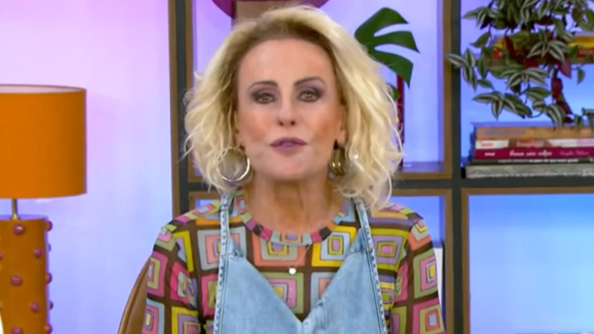 Ana Maria Braga mostra sua conta de luz ao vivo