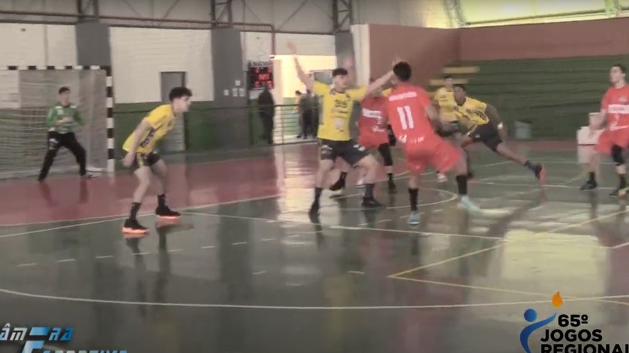 O handebol fez jogo equilibrado, mas venceu o Taubaté. O handebol fez jogo equilibrado, mas venceu o Taubaté.