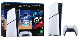 PS5 Digital com Astro Bot e Gran Turismo 7 chega para venda
