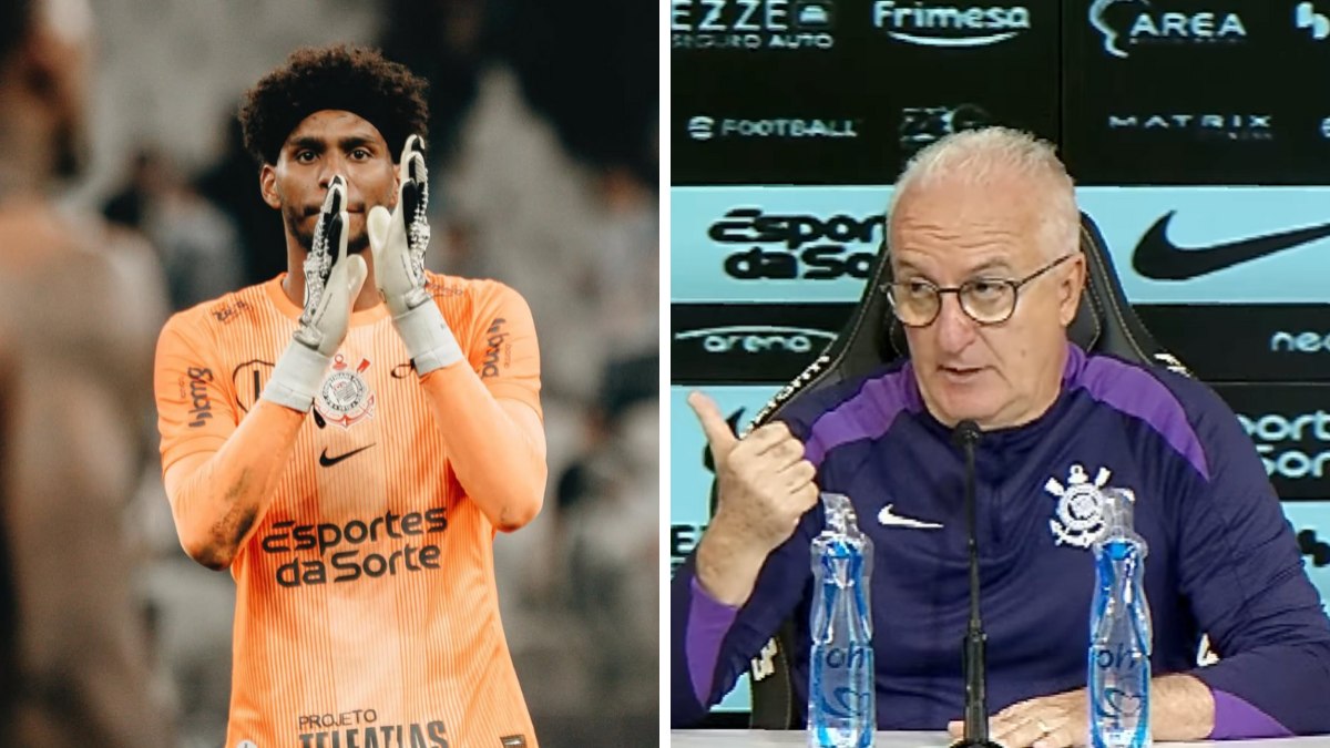 Hugo Souza e Dorival falaram sobre a participação do goleiro na Seleção Hugo Souza e Dorival falaram sobre a participação do goleiro na Seleção