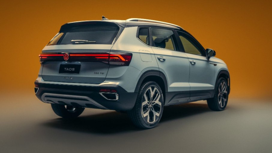 Traseira do Volkswagen Taos 2026 Traseira do Volkswagen Taos 2026
