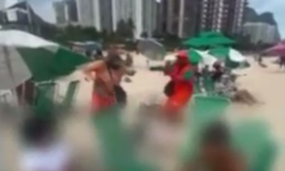 Ambulante é esfaqueado na frente de banhistas em praia no Rio