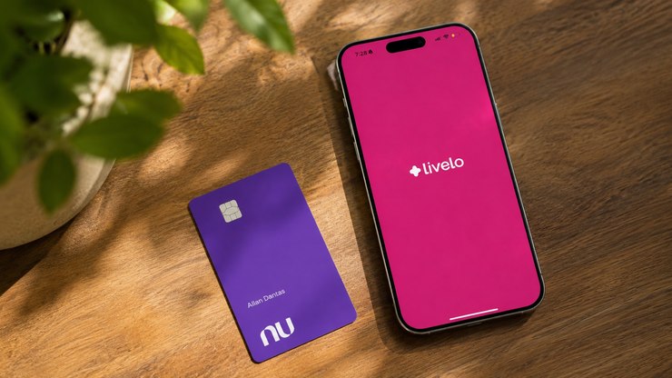 Clientes do Nubank agora podem transferir pontos para a Livelo