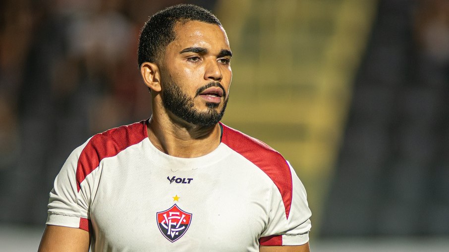 Lucas Arcanjo foi o principal responsável pelo bom resultado obtido pelo Vitória