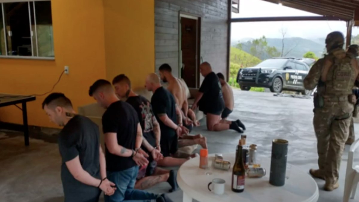 Neonazistas presos no sul do país criaram ligação com grupos extremistas internacionais