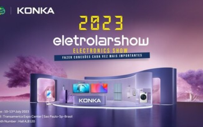 A KONKA foi a sensação na maior feira de eletrodomésticos e eletrônicos da América Latina