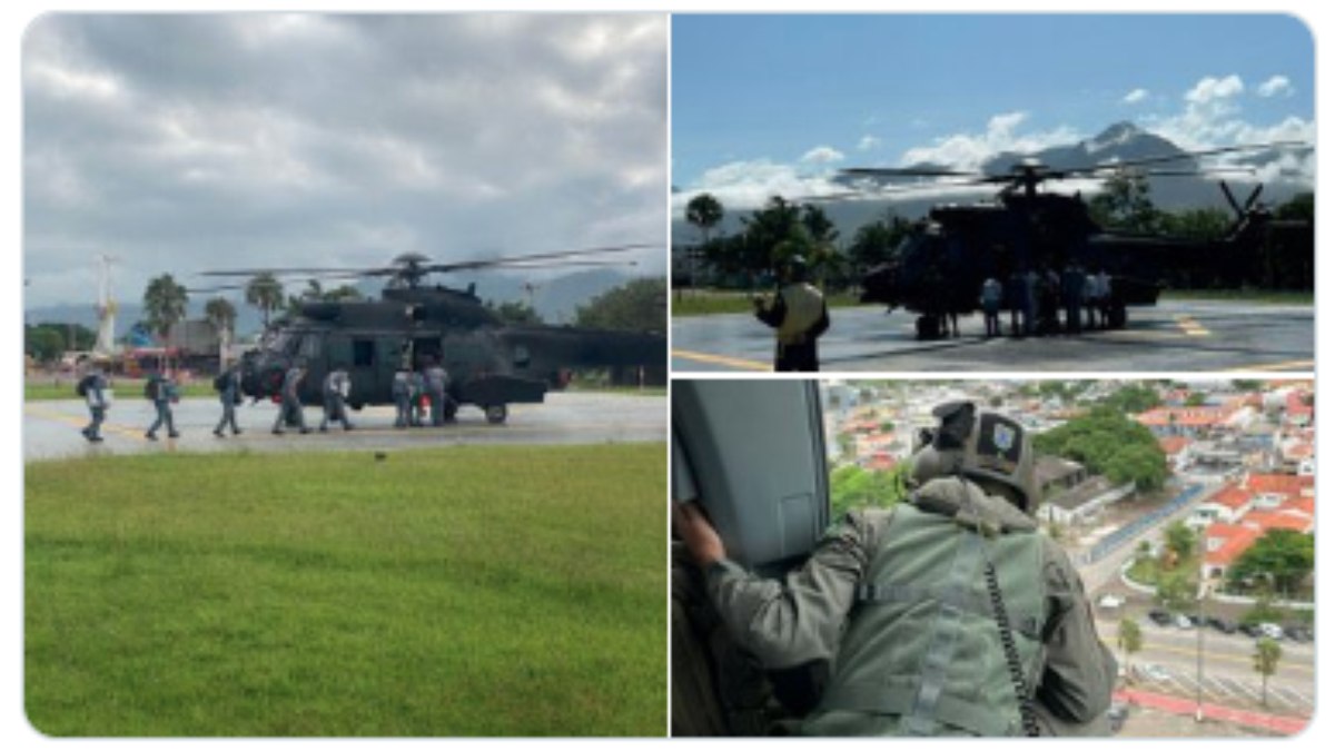 Exército enviar mais quatro helicópteros a São Sebastião