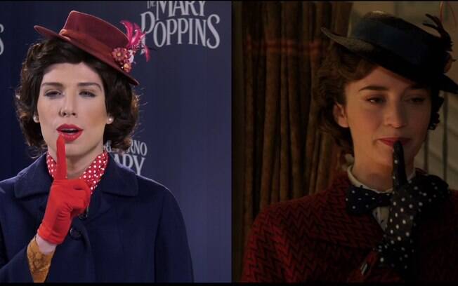 O Retorno Mary Poppins: Humorista refaz cenas do filme da Disney 