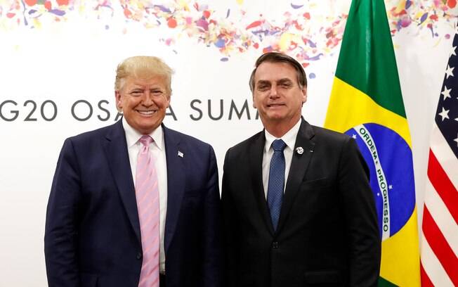 Donald Trump diz buscar acordo comercial com o Brasil