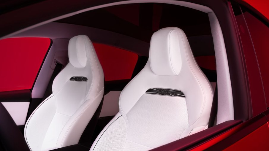 Interior do Tesla Model Y Performance Interior do Tesla Model Y Performance
