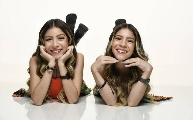 As irmãs Melissa e Nicole As irmãs Melissa e Nicole