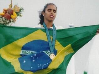 Ádria Santos, ex-atleta do Brasil Ádria Santos, ex-atleta do Brasil