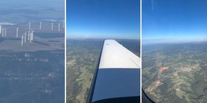 Vídeo: piloto registrou voo momentos antes de avião cair no RS