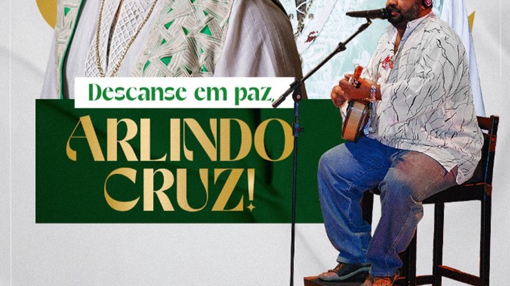 Escola de samba Império Serrano Lamenta morte de Arlindo Cruz