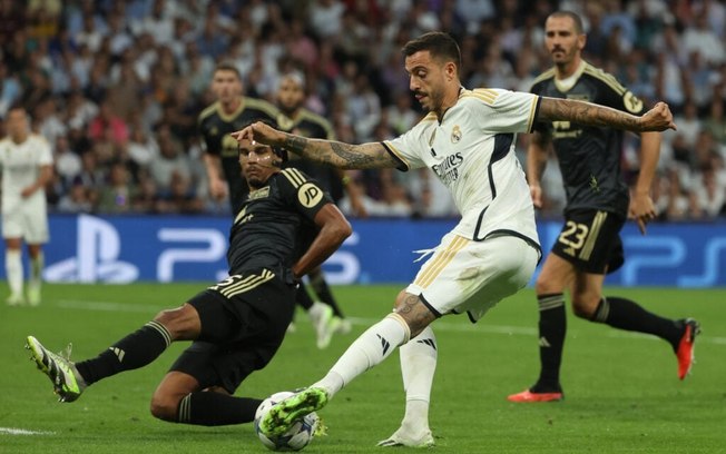 Real marca no fim e vence o Union Berlim na estreia da Champions Real marca no fim e vence o Union Berlim na estreia da Champions
