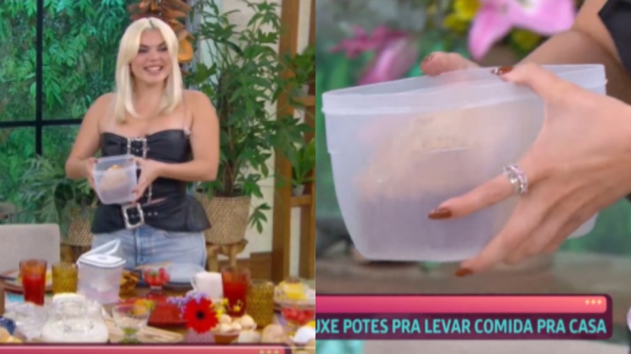 Duda Beat faz 'marmita' com café da manhã do Mais Você e diverte a web